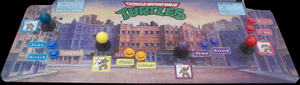 Teenage Mutant Ninja Turtles control panel.