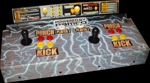 Tekken 3 control panel.