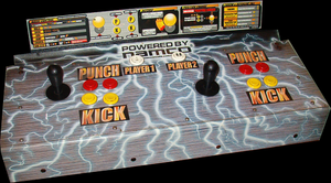 Tekken 2 control panel.