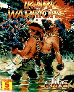 Ikari Warriors box scan