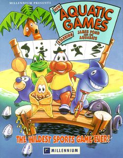 Aquatic Games box scan