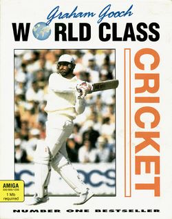 Graham Gooch World Class Cricket box scan