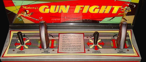 Gun Fight control panel.