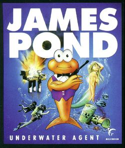James Pond box scan
