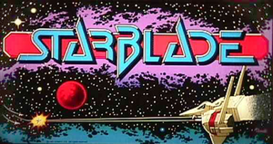 Starblade marquee.
