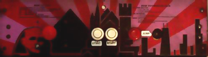Bomb Jack control panel.