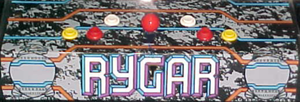 Rygar control panel.