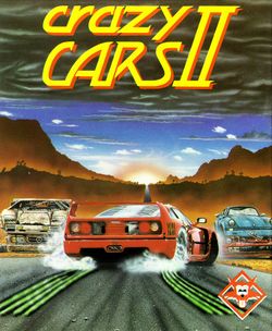 Crazy Cars II box scan