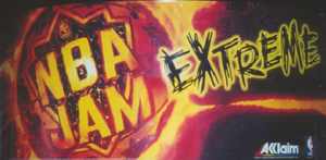 NBA Jam Extreme marquee.