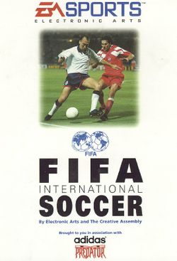 FIFA International Soccer box scan
