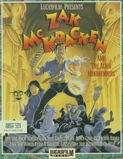 Zak McKracken and the Alien Mindbenders box scan