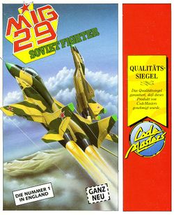 MIG-29 Soviet Fighter box scan