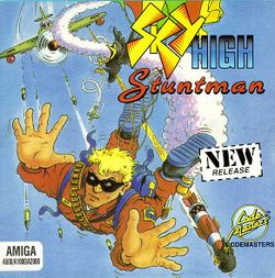 Sky High Stuntman box scan