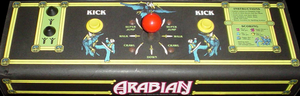 Arabian control panel.