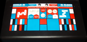 Asteroids control panel.