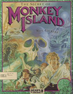 The Secret of Monkey Island box scan