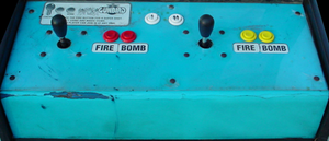 Gunbird control panel.