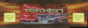 Tekken Tag Tournament marquee.