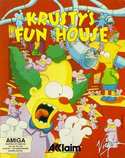 Krusty's Super Fun House box scan