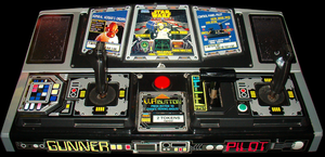 Star Wars Arcade control panel.