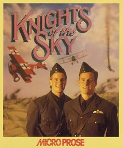 Knights of the Sky box scan