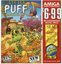 Little Puff in Dragonland box scan