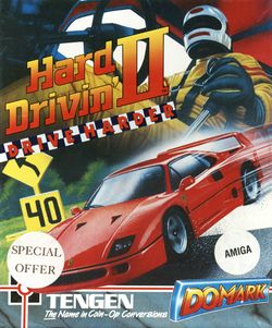 Hard Drivin' II box scan