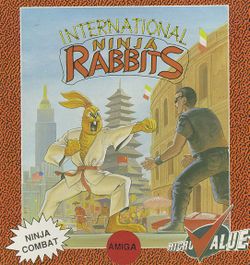 International Ninja Rabbits box scan