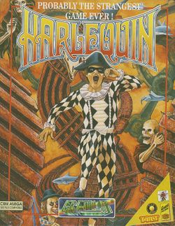 Harlequin box scan