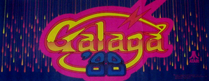 Galaga '88 marquee.