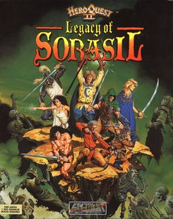 Hero Quest II box scan