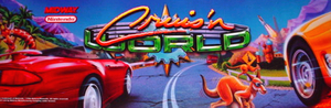 Cruis'n World marquee.