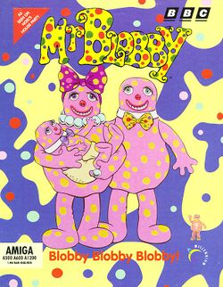 Mr Blobby box scan