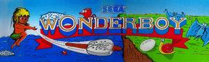 Wonder Boy marquee.