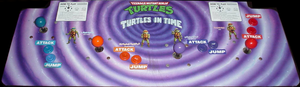 Teenage Mutant Ninja Turtles control panel.