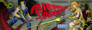 Alien Syndrome marquee.