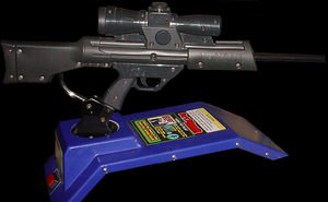 Silent Scope 2 control panel.