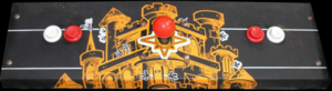 Mr. Do's Castle control panel.