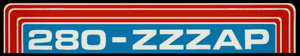 Datsun 280 Zzzap marquee.