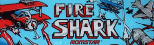 Fire Shark marquee.