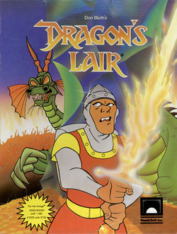 Dragon's Lair Demo box scan